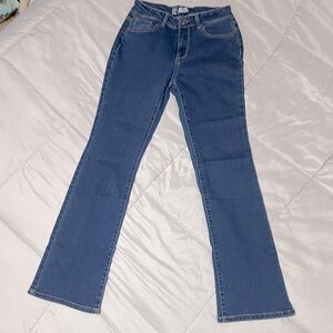 No Boundaries Blue Mid Rise Bootcut Jeans size 11